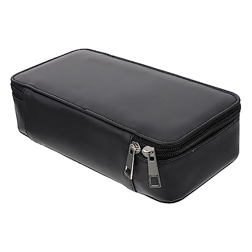 LIFKOME Doppellagiges Federmäppchen mit Reißverschluss Große Kapazität Praktische Stiftetasche für Schüler Multifunktionale Schreibwarenaufbewahrung für Schule und Büro von LIFKOME