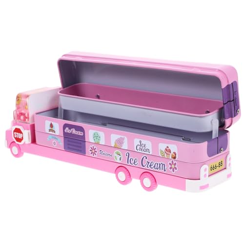 LIFKOME Bleistiftbox Mit Cartoon-Motiv Große Kapazität Für Schreibwaren Leicht Und Robust Für Stifte Kugelschreiber Und Zeichenutensilien von LIFKOME