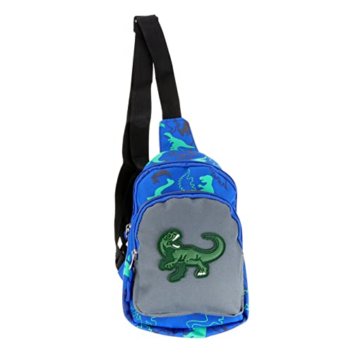 LIFKOME Gürteltasche Für Jungen Und Mädchen 1 Stück Cartoon-Dinosaurier-Design Verstellbare Umhängetasche Lustige Und Stylische Kindertasche von LIFKOME