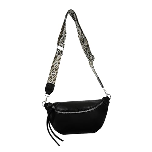 LIFKOME Single Shoulder Chest Bag Verstellbare Pu Crossbody Tasche Für Herren Große Kapazität Stilvolle Umhängetasche Für Reisen Outdoor-aktivitäten Und Alltag von LIFKOME