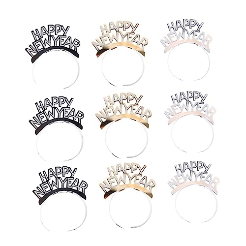 LIFKOME 18stücke Teiliges Happy Year Haarreif Mädchen Festliche Haarschmuck-accessoires Farben Für Partys Geburtstage Und Feiertage von LIFKOME