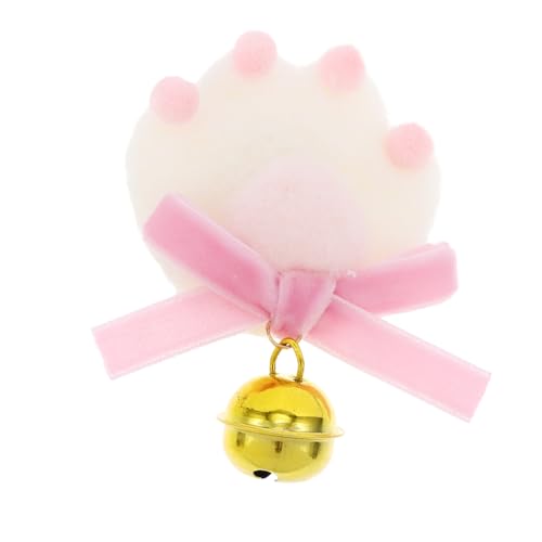 LIFKOME Katze Krallen Haarclip Mit Glöckchen Und Schleife Handgemachte Haarspange Für Mädchen Für Partys Und Besondere Anlässe Süßes Haarschmuck-accessoire von LIFKOME