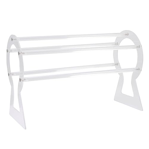 LIFKOME Haarschmuck Organizer Haarreifen Halter Haarreifen Ständer für Damen Mädchen Transparenter Kopfbandhalter für Zuhause und Geschäft Platzsparend Vielseitige Aufbewahrung von LIFKOME