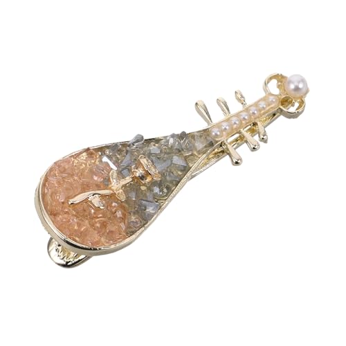 LIFKOME Chinesischer Haarklammer Mit Rosen-pipa-design Vintage Frauen-haaraccessoire Für Cosplay Und Hochzeiten Kreative Retro-haarspange Für Stilvolle Frisuren von LIFKOME
