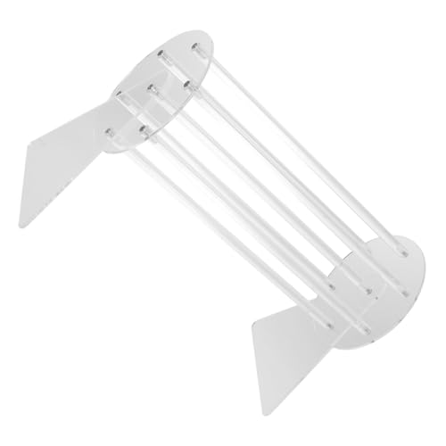 LIFKOME Haarspangen Organizer Claw Clip Ständer Transparent Stabiler Haarschmuck Halter Desktop Display Rack für Damen und Mädchen von LIFKOME