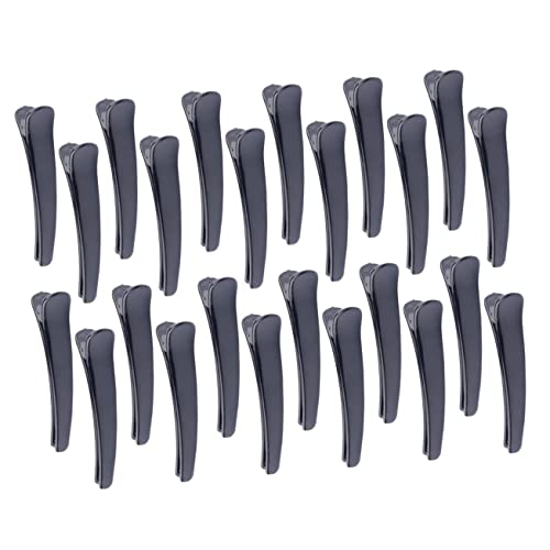 LIFKOME 50stücke Kunststoff-haarnadeln Große Entenschnabel-clips Friseur-clips Für Damen Und Mädchen Schwarz von LIFKOME
