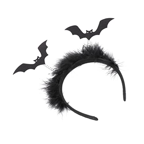 LIFKOME Halloween Fledermaus Haarnadel Stirnband Party Zubehör Einheitsgröße Fledermaus Muster Horror Look Fallen in Der LIFKOME Halloween Fledermaus Haarnadel Stirnband Party Zubehör Einheitsgröße Fledermaus Muster Horror Look Fallen in Der von LIFKOME