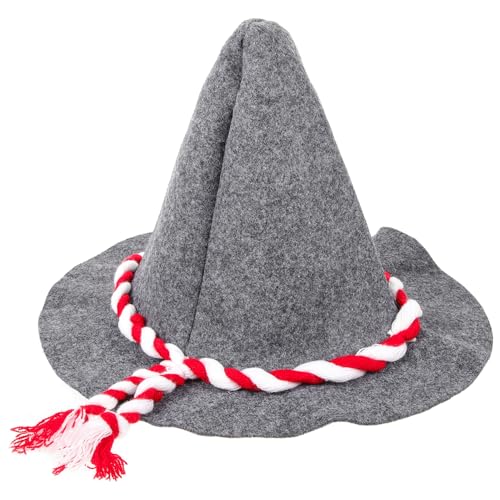 LIFKOME Dekorativer Hexenhut Für Halloween Aus Weichem Filzmaterial Bequemer Tragekomfort Strapazierfähig Und Pflegeleicht Für Partys Und Cosplay von LIFKOME