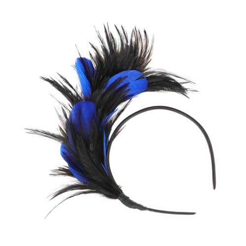 LIFKOME Halloween Leichter Haarreif Schwarz Blau Haarschmuck für Damen Komfortables Stirnband für Party Masquerade und Tanz Geeignet als Kostüm Accessoire und Fotorequisite von LIFKOME