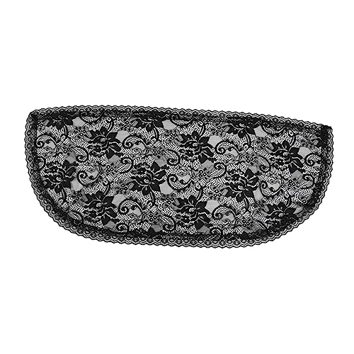 LIFKOME Halloween Vintage Mesh Veil Haarschmuck Für Damen Langer Schwarzer Schleier Für Kostüme Und Besondere Anlässe Elegant Und Zu Tragen von LIFKOME