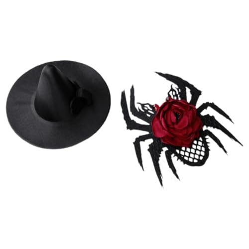 LIFKOME Halloween Spinnen Fascinator Haarschmuck Für Tea Party Und Cosplay Damen-accessoire Vintage-inspirierte Kopfbedeckung Für Besondere Anlässe von LIFKOME