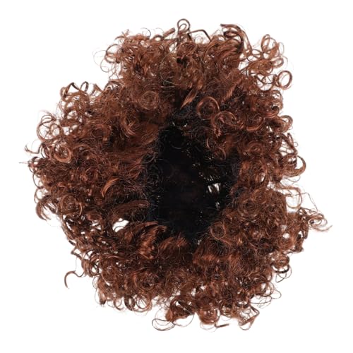 LIFKOME Braune Perücke Für Maskerade Und Halloween Kostümfrisur Mit Pflegeanleitung Echthaarperücke Für Cosplay Und Frisurenwechsel von LIFKOME