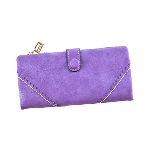 LIFKOME Hand Zipper Buckle Geldbörse Für Damen Multifunktionale Elegante Geldbörse Mit Feiner Spitzenverzierung Praktisches Design Für Organisation Von Geld Und Karten von LIFKOME