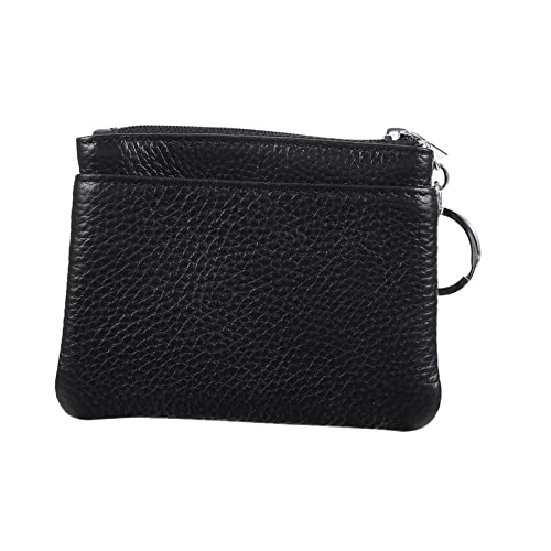 LIFKOME Ledergeldbeutel Mit Schlüsselring Tragbare Aufbewahrungstasche Praktische Geldbörse Aus Vielseitige Business-Tasche Kreative Schlüsseltasche Für Täglichen Gebrauch Und Reisen von LIFKOME