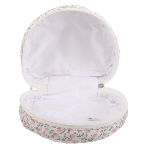 LIFKOME Kosmetiktasche Mit Blumenmuster Reise-schminktasche Für Damen Großer Make-up-Organizer Mit Fächern Tragbare Beauty-Tasche Für Unterwegs von LIFKOME