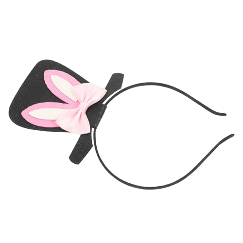 LIFKOME Bunny Ohr Stirnband Mit Schleife Für Ostern Niedliches Kaninchen Ohr Haarband Für Cosplay Und Partys Perfektes Accessoire Für Fotos Und Bühnenauftritte von LIFKOME