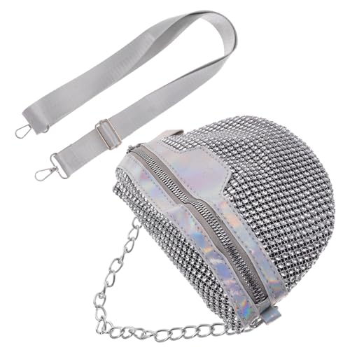 LIFKOME Glänzende Hüfttasche Aus Hochwertigem Material Bauchtasche Für Damen Mit Für Handy Und Schlüssel Zum Reisen Und Einkaufen von LIFKOME