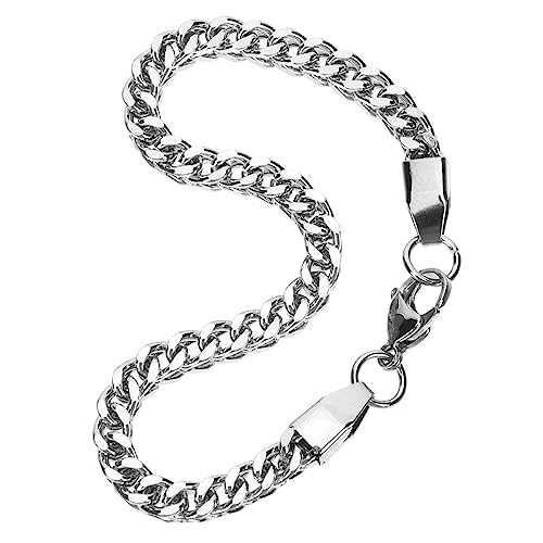 LIFKOME Herren Armband Link Chain Bracelet Leichtes Hautfreundliches Männer Wrist Jewelry Modisches Langlebiges Schmuckstück für Alltag Party und von LIFKOME