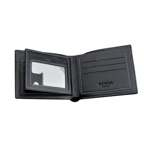 LIFKOME Männer Pu Leder Geldbörse Mit RFID Schutz Multifunktionale Geldbörse Für Karten Und Münzen Kompakte Herren Geldtasche Für Alltag Und Reisen von LIFKOME
