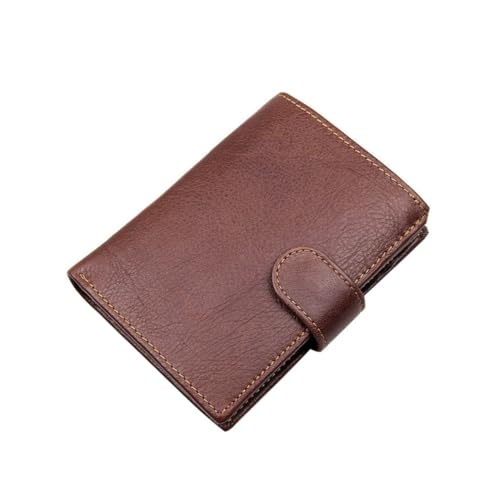 LIFKOME Casual Bifold Geldbörse Für Retro Multi-Karten Wallet Hochwertigem Für Kreditkarten Münzen Und Bargeld Kaffeefarbe von LIFKOME