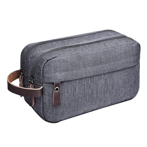 LIFKOME Herren Kulturbeutel Großer Reise Waschbeutel Multifunktional Aufbewahrungstasche aus Nylon Leicht Kompakt für Unterwegs von LIFKOME