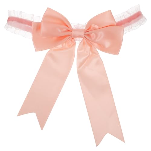 LIFKOME Strumpfbänder Aus Spitze Hochzeit Mit Schleife Oberschenkelstrumpfbänder Brautbeinringe Strumpfband Besonderen Tag von LIFKOME