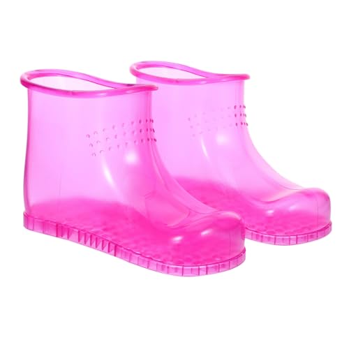 LIFKOME Hohe Fußbad Schuhe für Damen und Herren tragbare Massage Fußpflege mit Rutschfester Sohle Strapazierfähiges Material Fördert Durchblutung und Entspannung für Zuhause und Wellness von LIFKOME