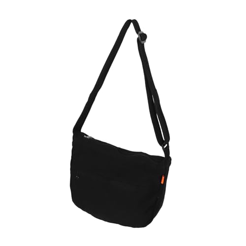 LIFKOME Japanische Waschbare Vintage Tasche Mit Großer Kapazität Für Herren Einkaufstasche Stoffbeutel Ästhetisch Für Fächer Reisen Hobo Crossbody Und Arbeit Damen Canvas von LIFKOME