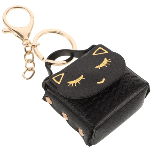 LIFKOME Schlüsselanhänger Mit Katzenmotiv Cartoon-Design Mini-geldbörse Für Münzen Anhänger Für Schlüssel Tragbar Für Kleine Geldbörsen von LIFKOME