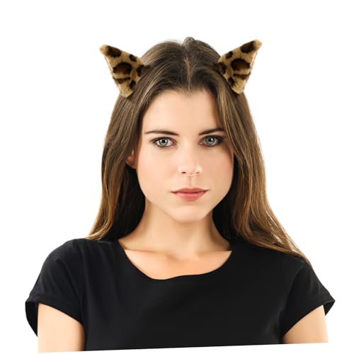 LIFKOME Katzenohren Haarspangen Mit Clip Halloween Haaraccessoires Langlebiger Haarschmuck Für Unverwechselbarer Cosplay-haarschmuck von LIFKOME