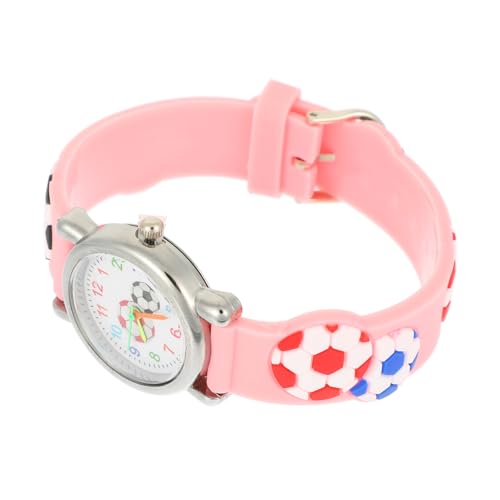 LIFKOME Kids Fußball Armbanduhr Cartoon Design Für Jungen Und Mädchen Zum Zeitlernen Leicht Und Bequem Perfektes Für Kindergeburtstage Und Feiertage von LIFKOME