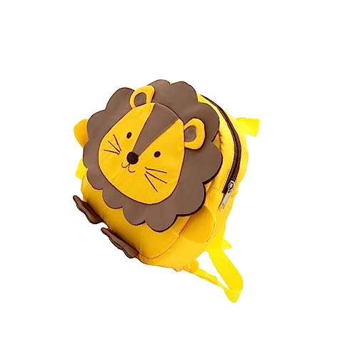 LIFKOME Kinder-Rucksack Aus Oxford-Stoff Mit Löwen-Design Verstellbarer Riemen Für Schule Und Kindergarten von LIFKOME