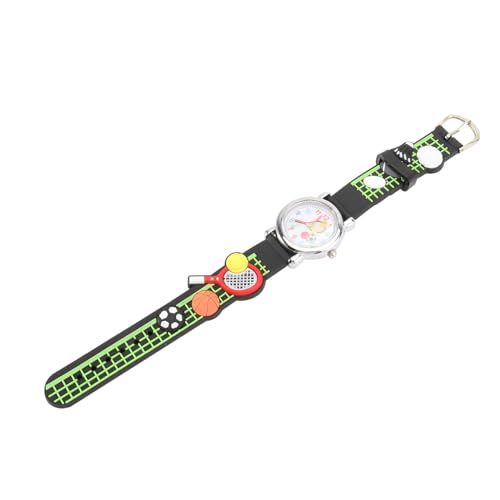 LIFKOME 3D Kinderuhr Armbanduhr für Jungen und Mädchen Quarzuhr mit Tennis Muster Komfortables Silikonarmband für Geburtstage und Festlichkeiten von LIFKOME