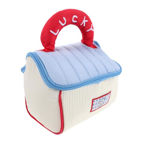 LIFKOME Kosmetiktasche Groß Volumen mit Tragegriff Gefüttert Modisch Niedlich für Damen Reise Strand und Alltag von LIFKOME