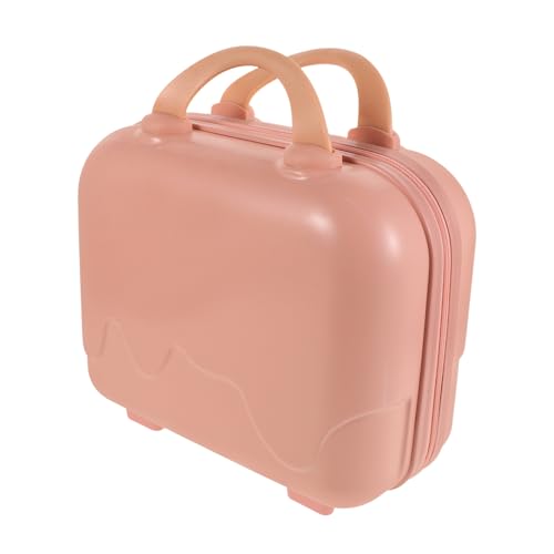 LIFKOME Kosmetiktasche Mit Hartschale Reise-Organizer Für Mädchen Abs Und Polyester Material Mit Gummiband Schminkkoffer Zum Einpacken Tragbar Für Reisen Und Alltag von LIFKOME