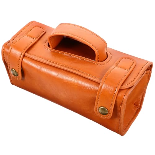 LIFKOME Kosmetiktasche für Herren Große Kapazität Stilvolles PU Wasserabweisend mit Mehreren Fächern für Rasierköpfe und Toilettenartikel Reisen von LIFKOME