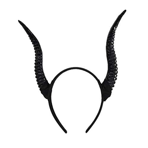 LIFKOME Hörner-stirnband Für Halloween Teufelshörner Cosplay Stirnband Schlichtes Stirnband Aus Party-accessoire Für Erwachsene Und Jugendliche von LIFKOME
