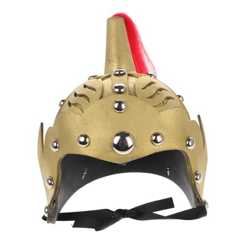 LIFKOME Kostüm Helm Antiker Chinesischer Helm für Cosplay Halloween und Theateraufführungen Goldene Kindergröße mit Authentischem Design und Bequemer Zufällige Farbe Zufällige Farbe von LIFKOME