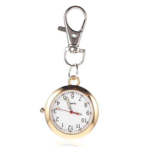 LIFKOME Schlüsselanhänger Uhr Mit Farbdesign Für Schüler Tragbare Taschenuhr Für Prüfungen Modisches Accessoire Für Langlebig Und Präzise Für Schule Und Alltag von LIFKOME