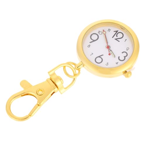LIFKOME Hängende Taschenuhr Für Krankenschwester Clip-Uhr Arztuhr Mit Schlüsselanhänger Einfach Und Praktisch von LIFKOME