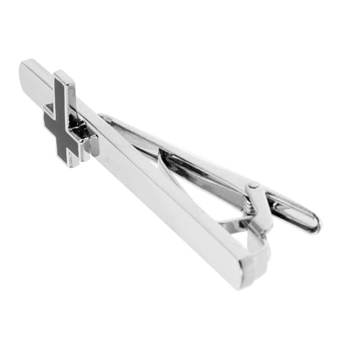 LIFKOME Krawattenklammer aus Kupfer mit Kreuzmotiv Stilvoller Herren-anzug-accessoire für Business Hochzeiten und Formelle Anlässe Sicherer Halt und Minimalistisches Design von LIFKOME