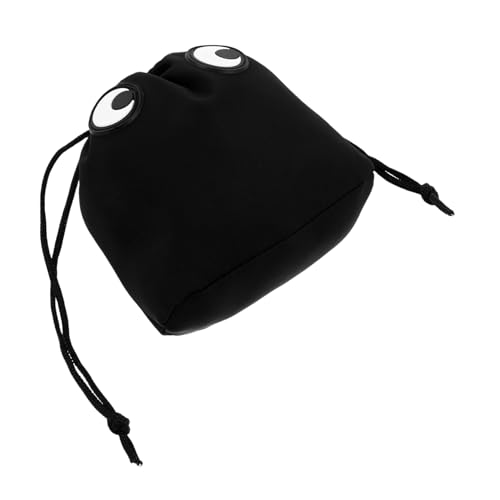 LIFKOME Kreative Kordelzug Kosmetiktasche mit Großen Augen Süße Aufbewahrung für Makeup und Hautpflege für Reisen und Täglichen Gebrauch Praktische und Multifunktionale Organizer für Damen von LIFKOME