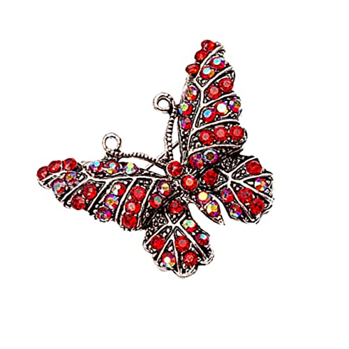 LIFKOME Rhinestone Butterflies Brosche Für Damen Corsage Für Kleidung Anstecknadel Für Anzüge Und Kleider Vintage Stil Und Langlebig Als Für Besondere Anlässe von LIFKOME