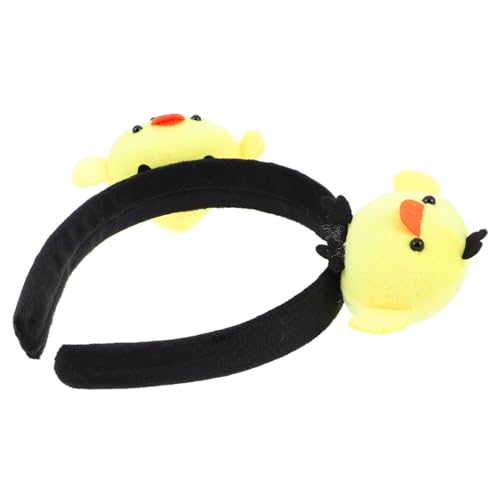 LIFKOME Stoffhuhn-haarband Für Mädchen Lustiges Tier-stirnband Als Foto-requisite Kopfbedeckung Für Cosplay-party Haaraccessoire Mit Plüschhuhn-design von LIFKOME