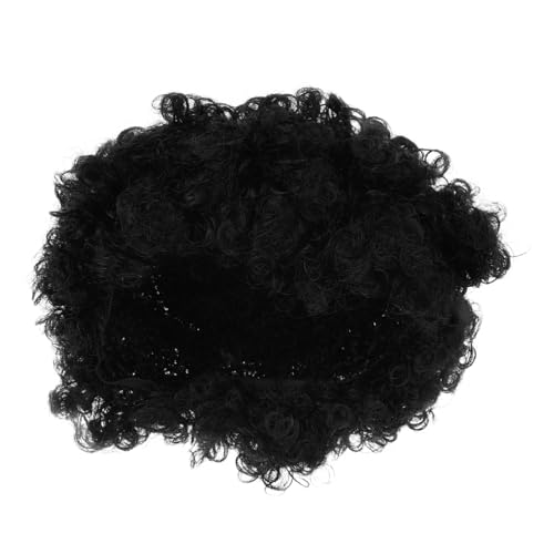 LIFKOME Kurze Lockenperücke Afro Für Damen Synthetische Haarperücke Mit Natürlichem Volumen Und Stil Für Cosplay Partys Und Verkleidungen Unisex Atmungsaktiv Und Langlebig von LIFKOME