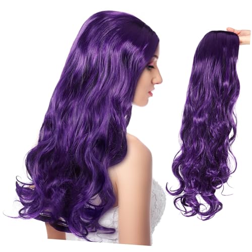 LIFKOME Lange Gewellte Perücke für Frauen Synthetisches Hitzebeständiges Haar Natürlicher Look mit Mittelscheitel Lang Wellig für Alltag Party Cosplay Modische Dauerfrisur LIFKOME Lange Gewellte Perücke für Frauen Synthetisches Hitzebeständiges Haar Natürlicher Look mit Mittelscheitel Lang Wellig für Alltag Party Cosplay Modische Dauerfrisur von LIFKOME