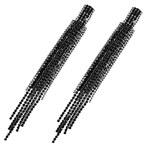 LIFKOME Strass Quasten Ohrringe Damen Tropfenohrringe Lange Baumelnde Ohrringe Für Frauen Teenager-mädchen Glänzender Ohrschmuck von LIFKOME