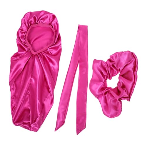 LIFKOME 1satz Satin Schlafmütze Für Damen Atmungsaktive Haarkappe Mit Gummizug Für Lockige Frisuren Teiliges Schützt Vor Und Spliss Während Schlafens von LIFKOME