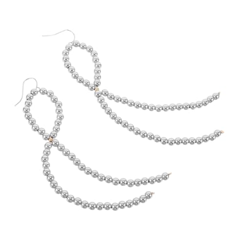 LIFKOME Schleifenohrringe Für Damen Lange Baumelnde Knoten-ohrringe Vintage-design Zarte Schleife Langlebiger Komfort Creolen-design Für Hochzeiten Abschlussbälle Und Feiertage von LIFKOME