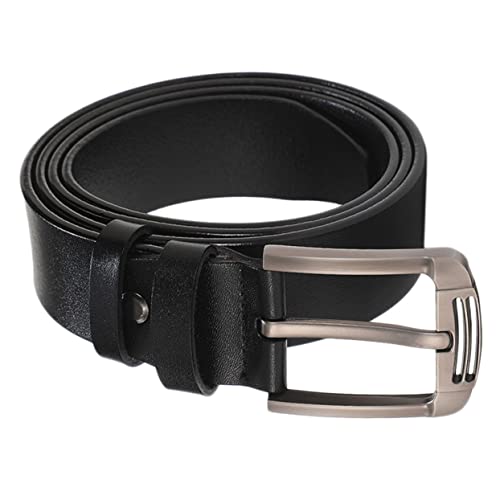 LIFKOME Ledergürtel mit Metallschnalle, 110cm Hosengürtel Leder Taillengürtel Verstellbar Freizeitgürtel für Herren Damen LIFKOME Ledergürtel mit Metallschnalle, 110cm Hosengürtel Leder Taillengürtel Verstellbar Freizeitgürtel für Herren Damen von LIFKOME